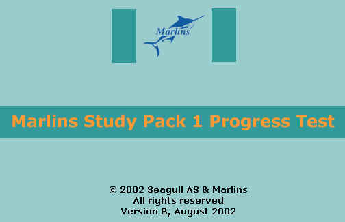 Marlins Study Pack I Progress Test